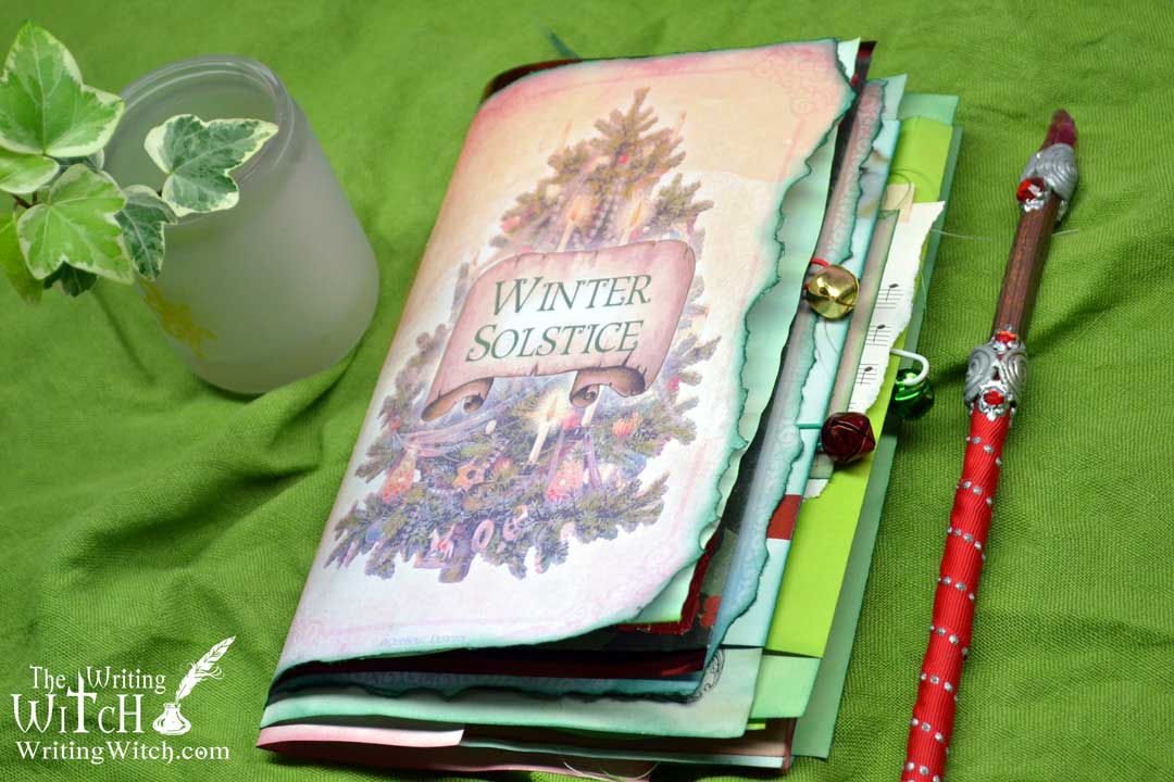 Winter Solstice Yule Junk Journal Book Of Shadows