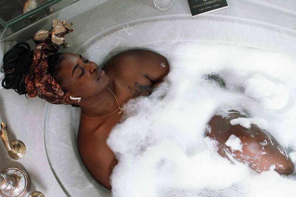 Self care bath ritual for Imbolc