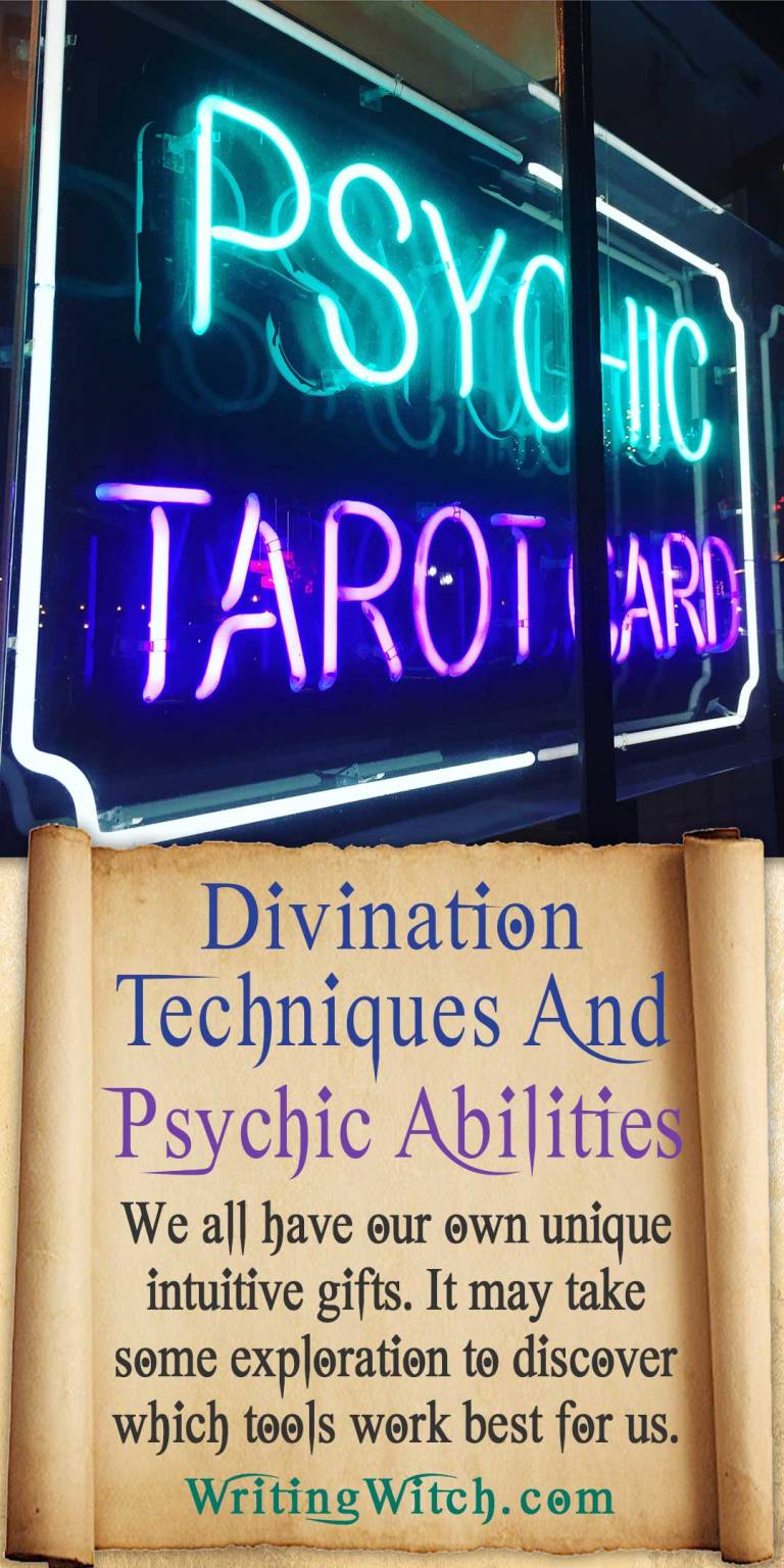 Divination Techniques And Psychic Abilities - Podcast With Elizabeth Whitacre