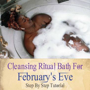 Imbolc Ritual Bath Cleansing Spell For February's Eve Season