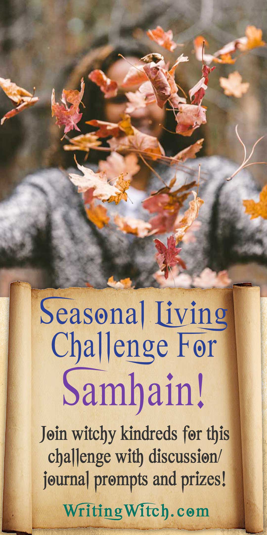 The Writing Witch Seasonal Living Challenge For Samhain