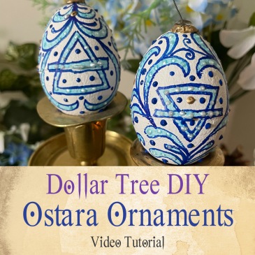 Dollar Tree DIY Ostara Ornaments 3