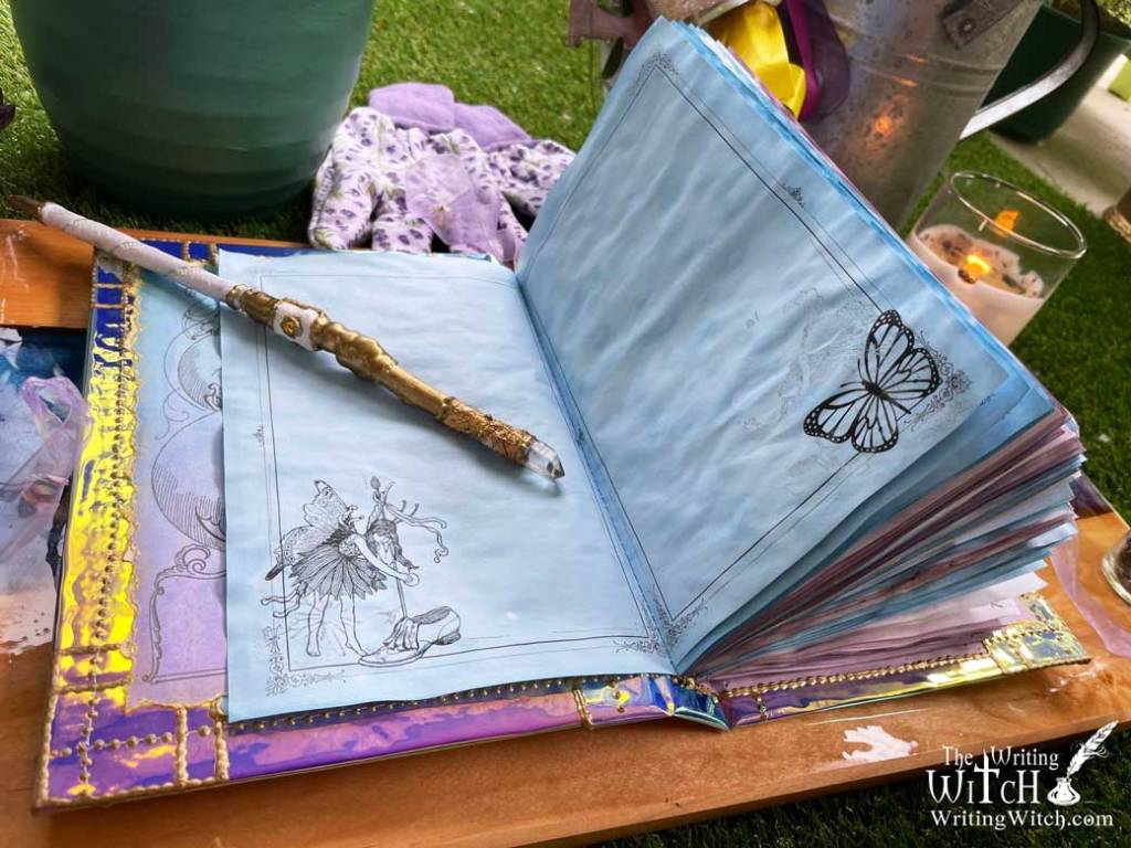 Farie Grimoire Journal By The Writing Witch